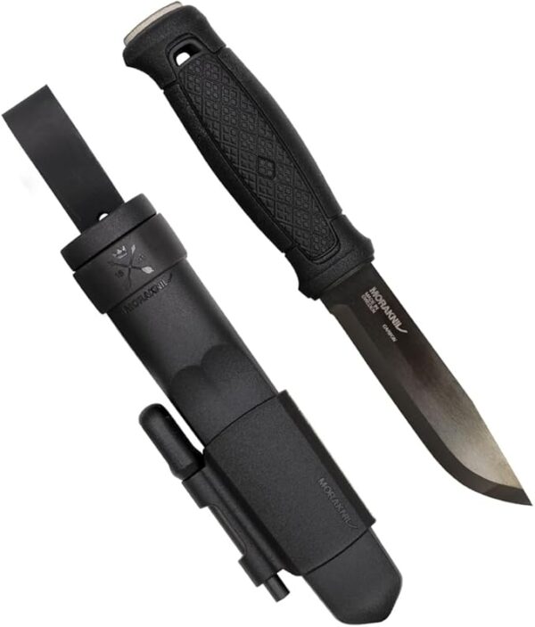 Morakniv Garberg Full Tang Fixed Blade Knife with Carbon Steel Blade - Image 2