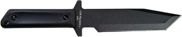 Cold Steel G.I. Tanto 7" Durable 1055 Carbon Steel Fixed Blade Tactical Outdoor Throwing Knife, 5" Handle w/ Polypropylene Scales, Integral Quillon Guard, Resistant Secure-Ex Sheath - Image 4