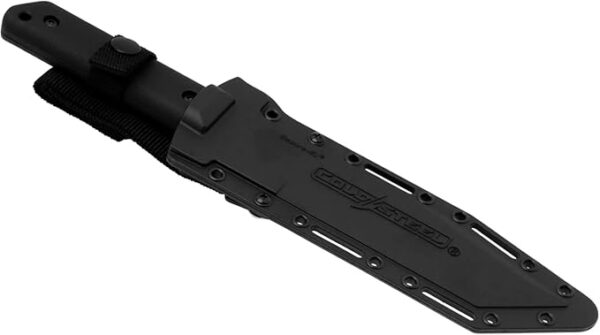 Cold Steel G.I. Tanto 7" Durable 1055 Carbon Steel Fixed Blade Tactical Outdoor Throwing Knife, 5" Handle w/ Polypropylene Scales, Integral Quillon Guard, Resistant Secure-Ex Sheath - Image 6