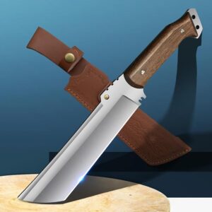Survival Machete with Sheath for Cutting Trees, for Yard Work and for Bushcrafting Machetes Sickle Heavy Duty Machete for clearing Brush Garden Tools Construction Blade