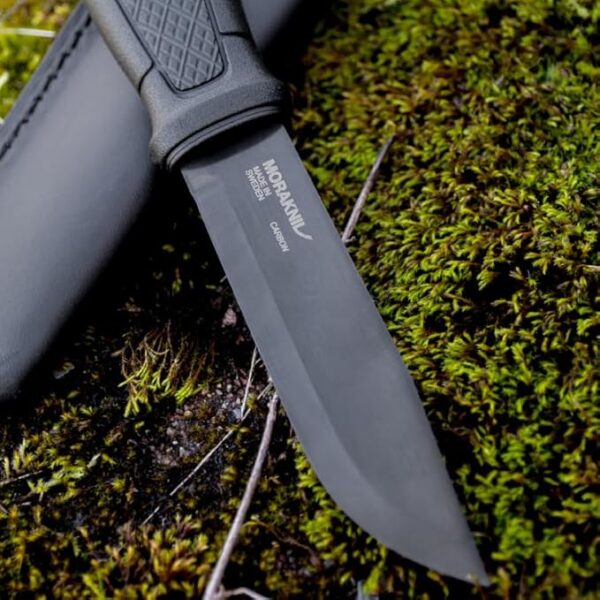 Morakniv Garberg Full Tang Fixed Blade Knife with Carbon Steel Blade - Image 3