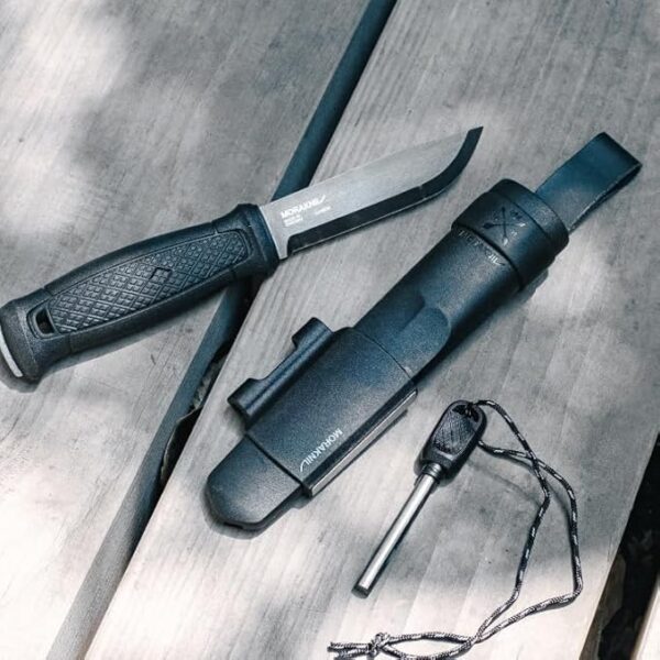 Morakniv Garberg Full Tang Fixed Blade Knife with Carbon Steel Blade - Image 5