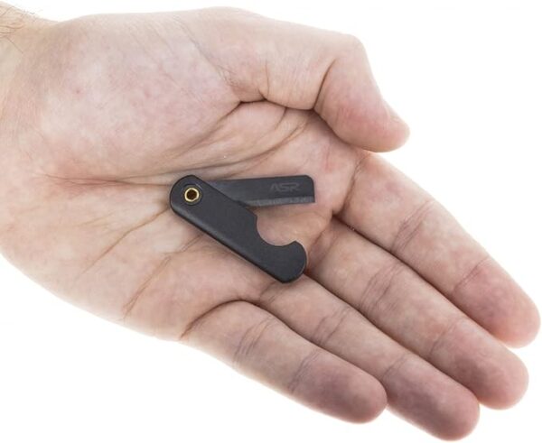 ASR Tactical Folding Ceramic Razor Blade, Micro EDC Escape Knife Survival Tool - Image 6