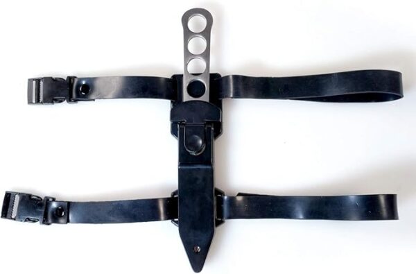 WarTech 8.75" Diving Survival Knife with Leg Strap Sheath - Image 6