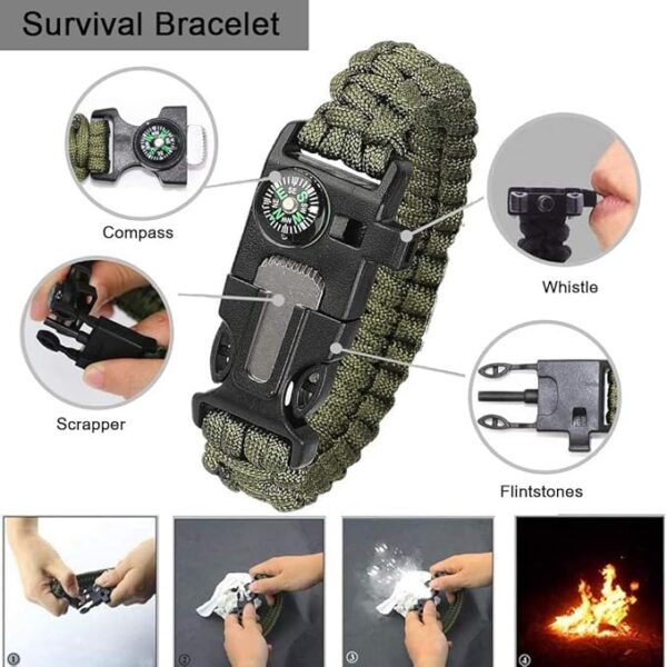 Gifts for Men Dad Him Birthday Christmas Fathers Day, Cool Gadget/Survival Gear and Equipment, Unique Camping Hunting Hiking Outdoor Gear, Gift Idea for Valentines Day Boyfriend Boys Stocking Stuffer - Image 5