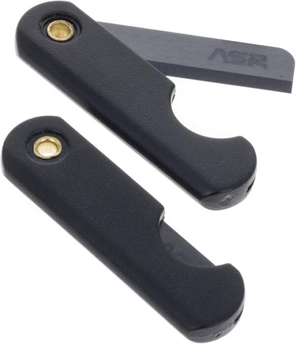 ASR Tactical Folding Ceramic Razor Blade, Micro EDC Escape Knife Survival Tool - Image 2