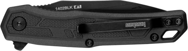 Kershaw Appa Folding Tactical Pocket Knife, SpeedSafe Opening, 2.75 inch Black Blade and Handle, Small, Lightweight Every Day Carry - Image 6