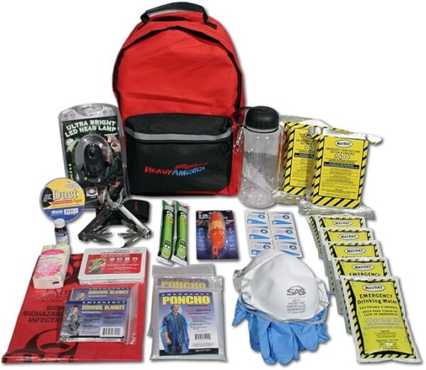 Ready America 70284 2 Person Emergency Kit Plus - Image 2
