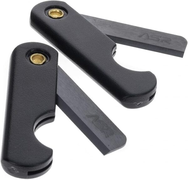 ASR Tactical Folding Ceramic Razor Blade, Micro EDC Escape Knife Survival Tool - Image 7