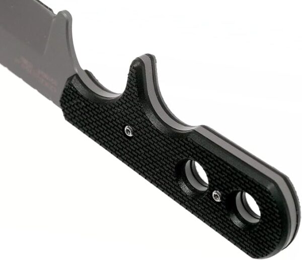 Cold Steel Mini Tac Bowie 3-5/8" Lightweight Durable 8Cr13MoV Stainless Steel Fixed Blade Clip Point Outdoor Hunting Utility Knife, Griv-Ex Handle, Secure-Ex Sheath - Boxed - Image 6