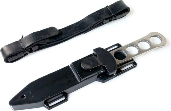WarTech 8.75" Diving Survival Knife with Leg Strap Sheath - Image 3