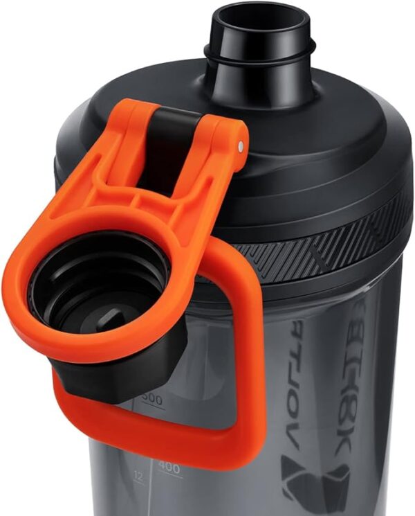 VOLTRX Electric Protein Shaker Bottle - USB Rechargeable Mixer Cup for Shakes and Meal Replacements, BPA-Free Tritan, 24oz - Image 5