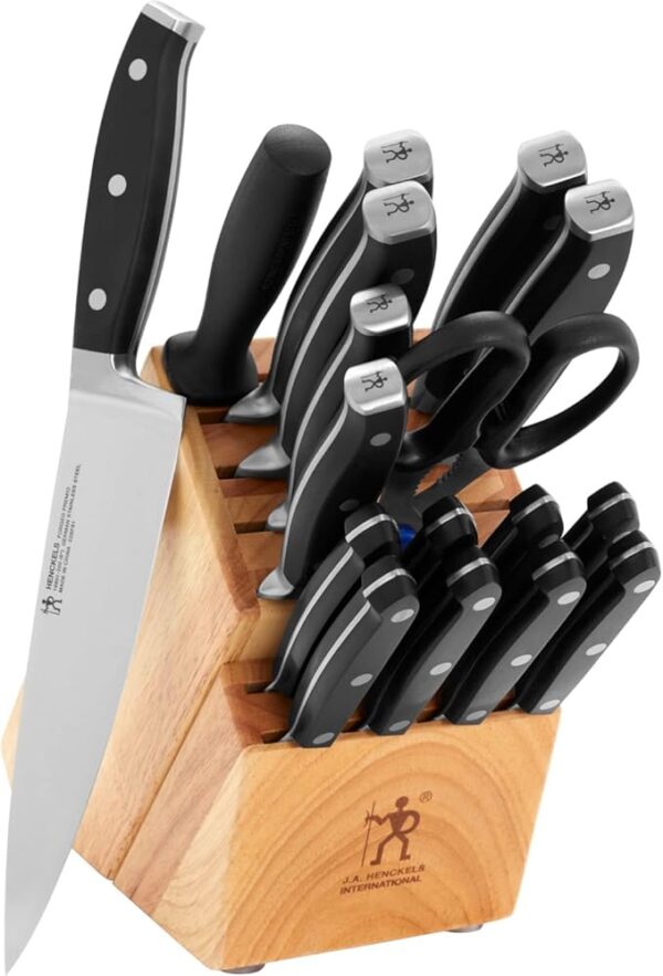HENCKELS Forged Premio 18-Piece Knife Block Set - Image 2