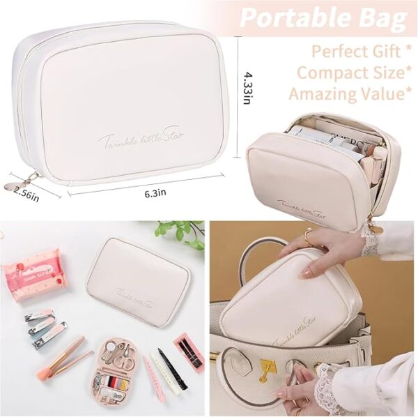 Women's Emergency Kit for Weddings - Survival Set With Makeup Bag, 36 Pc Essential Items for Brides Daily - Image 4