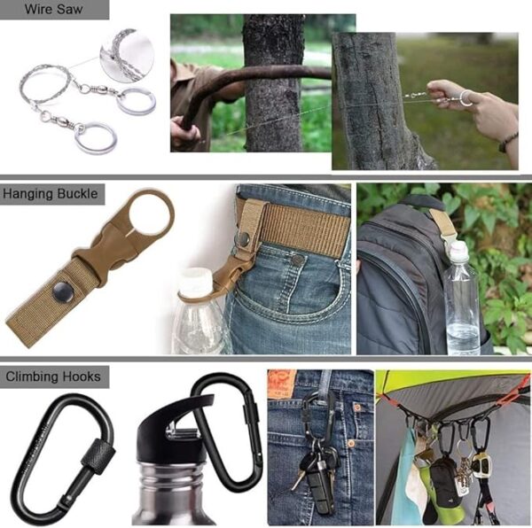Gifts for Men Dad Him Birthday Christmas Fathers Day, Cool Gadget/Survival Gear and Equipment, Unique Camping Hunting Hiking Outdoor Gear, Gift Idea for Valentines Day Boyfriend Boys Stocking Stuffer - Image 6