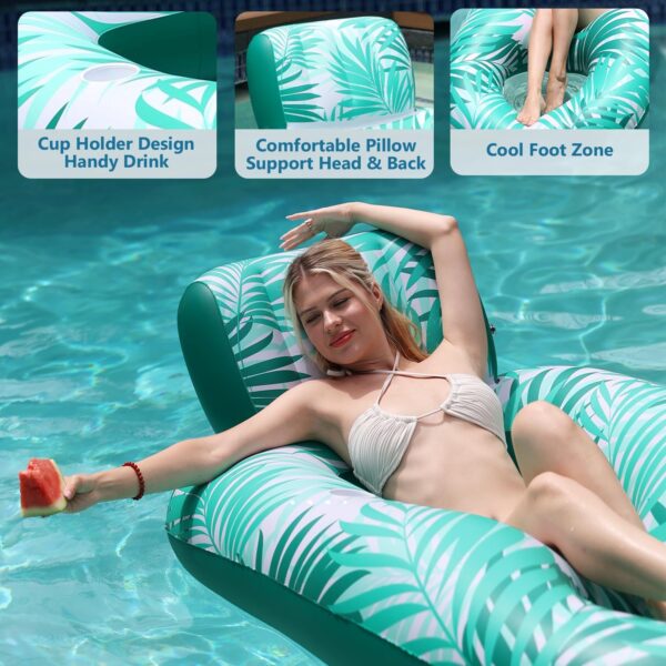 Inflatable Pool Floats Pool Lounger Float - Image 4