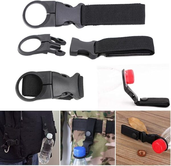 XUANLAN Emergency Survival Kit 13 in 1, Outdoor Survival Gear Tool with Survival Bracelet, Fire Starter, Whistle, Wood Cutter, Water Bottle Clip, Pen (Survival Kit 1) - Image 4