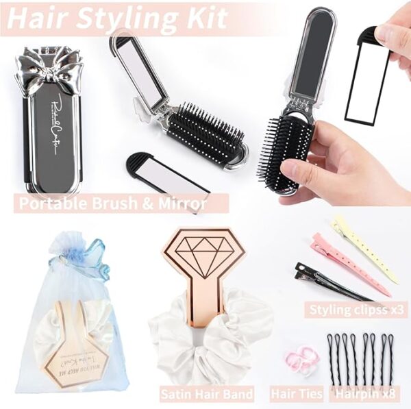 Women's Emergency Kit for Weddings - Survival Set With Makeup Bag, 36 Pc Essential Items for Brides Daily - Image 6