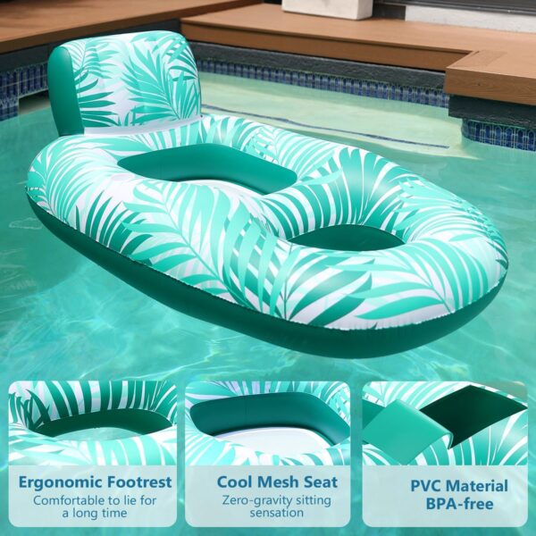 Inflatable Pool Floats Pool Lounger Float - Image 5