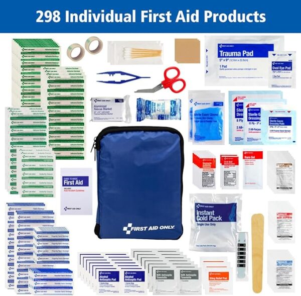 First Aid Only 299 Piece All-Purpose Emergency First Aid Kit (FAO-442) - Image 5