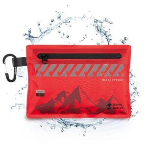 RHINO RESCUE Small First Aid Kit Ultralight Waterproof Medical Kit for Hiking, Backpacking, Cycling, Travel, Vehicles, HSA/FSA Eligible