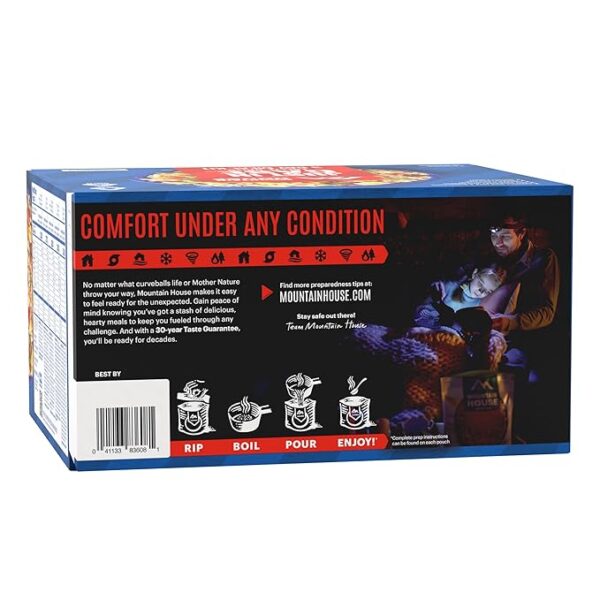 Mountain House 3-Day Emergency Food Supply | Freeze Dried Survival & Emergency Food | 18 Servings - Image 6