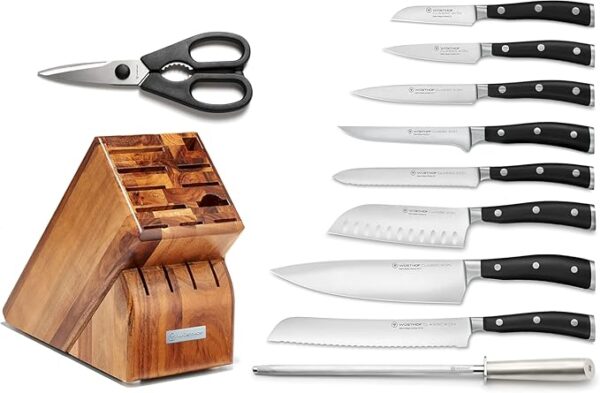 WÃSTHOF Classic IKON 11-Piece Knife Block Set - Image 3
