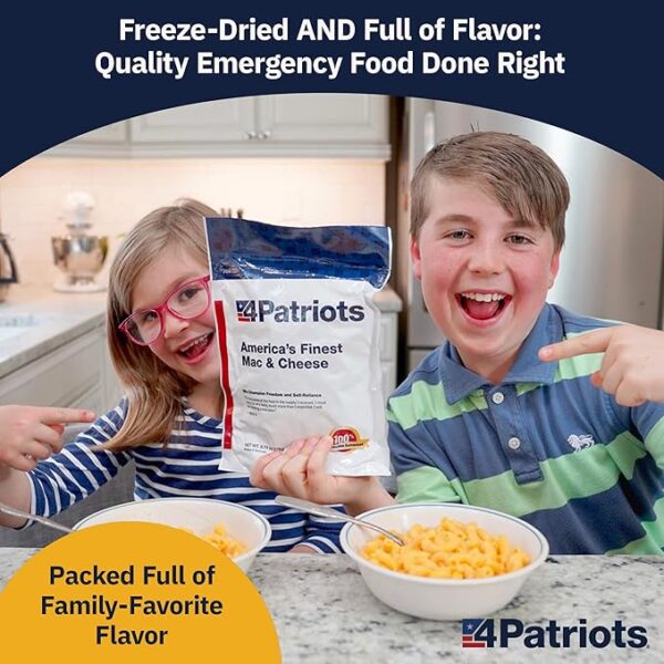4Patriots 6-Month Survival Food Kit: Emergency Food Supply Designed to Last 25 Years, 1,376 Servings - Image 7