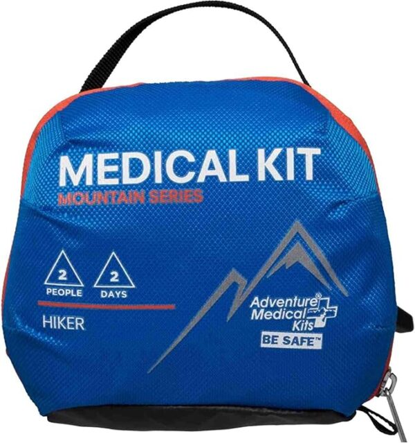 Adventure Medical Kits Mountain Series Medical Kit - Hiker - Emergency Medical First Aid Kit - For 2 People for 2 Days - Comes with a Trauma Pad, Medicine, Guide Book & More - Image 2