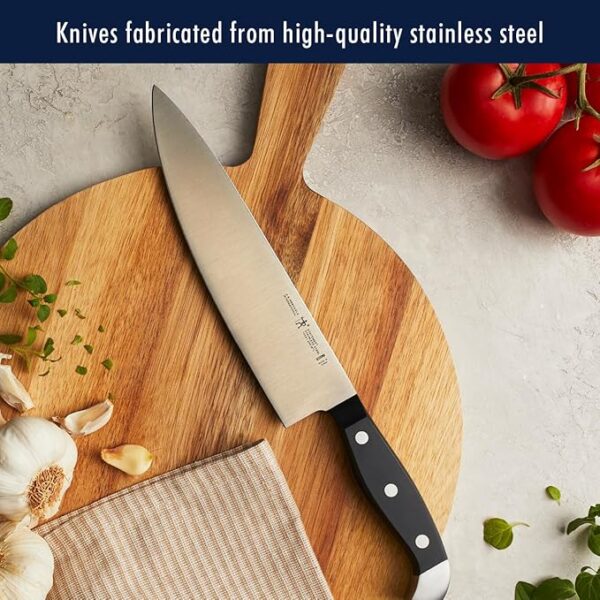 HENCKELS Statement Razor-Sharp 14-Piece Knife Set, German Engineered Knife Informed by over 100 Years of Mastery - Image 6