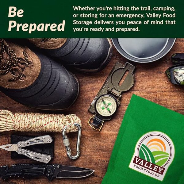 Long Term Food Supply Kit | 75g+ Daily Protein & 1,800+ Calories Per Day | Premium Survival Food 25 Year Shelf Life | Prepper Supplies Freeze Dried Meals - Image 6