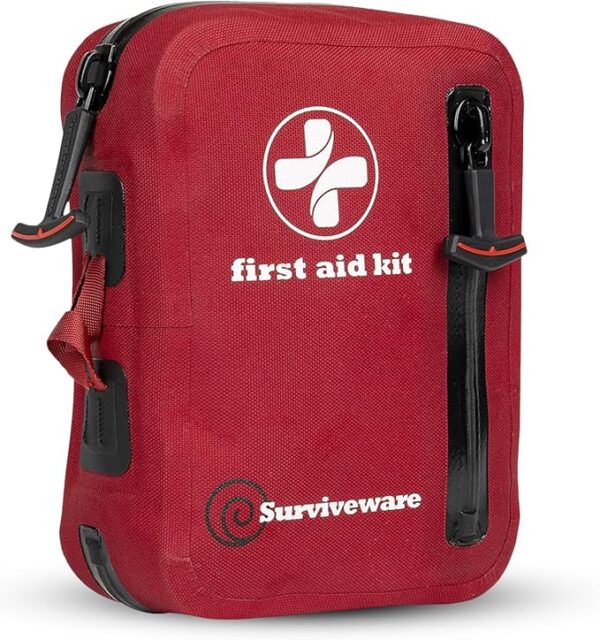 Surviveware Waterproof Premium Survival First Aid Kit - Survival Emergency Preparedness for Travel Camping Gear, Survival Kit and Outdoor Emergencies - HSA & FSA Eligible Survival Kit - Image 3