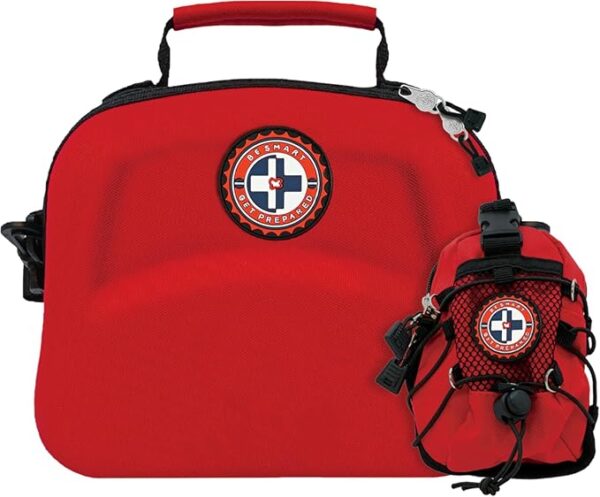 Be Smart Get Prepared 398pc Emergency First Aid Kit + BONUS Mini Kit included - Ideal for Office, Home, Car, School, Emergency, Survival, Camping, Hunting, Boating and Sports, FSA HSA eligible. - Image 2
