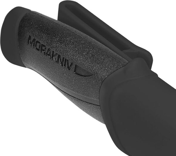 Morakniv Companion Stainless Steel Fixed-Blade Knife with Sheath, 4.1 Inch,Black - Image 4