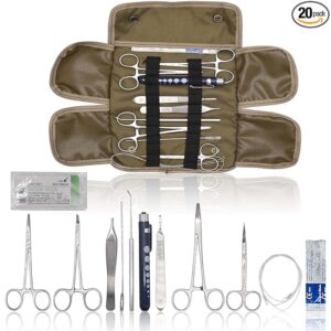 OdontoMed2011 20 PC U.S. Military Style Surplus Emergency/Survival Kit - Bleed CONTOL Kit - Military Style First Aid Kit - Molle Pouch MLT-04