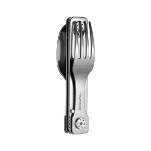 ROXON C1 3 IN 1 Camping Utensils Detachable Cutlery Knife Spoon Fork for Outdoor Camping Hiking