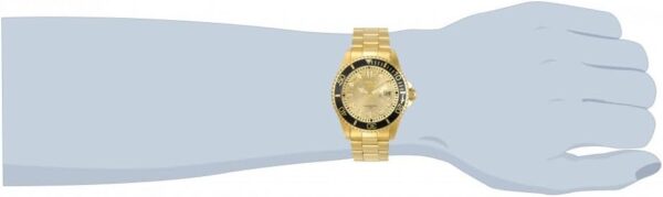 Invicta Mens Pro Diver Quartz Watch, Gold, 30025 - Image 8