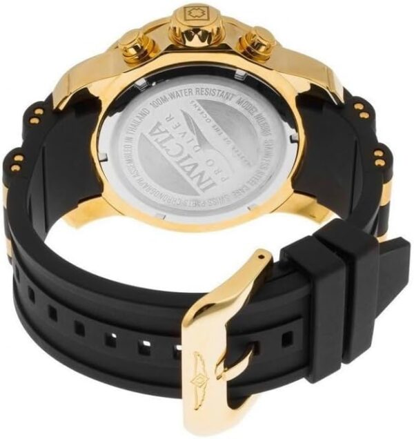 Invicta Men's 6983 Pro Diver Collection Chronograph Blue Dial Black Polyurethane Watch - Image 6
