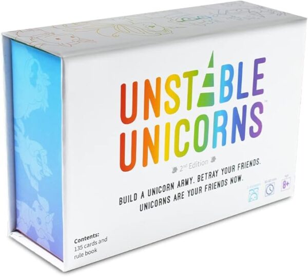 Unstable Unicorns Base Game - Competitive Award-Winning Card Game For Kids, Teens, Adults - 2-8 Players, Easy, Quick - Image 2