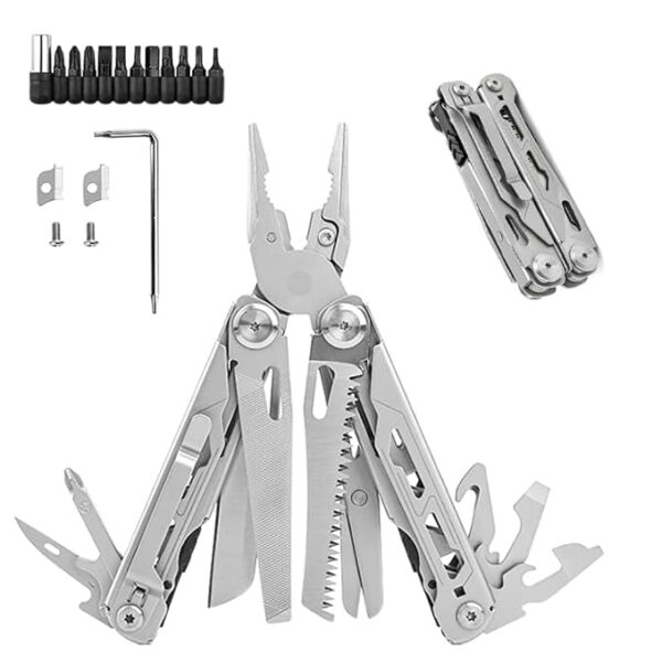 28-in-1 Multi-Tool Pliers â The Ultimate Survival & Repair Companion for Camping, Hiking & Everyday Tasks!