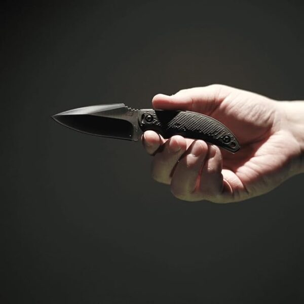 Schrade Delta Class Adder Fixed Blade with Drop Point Blade for Outdoor Survival - Image 6
