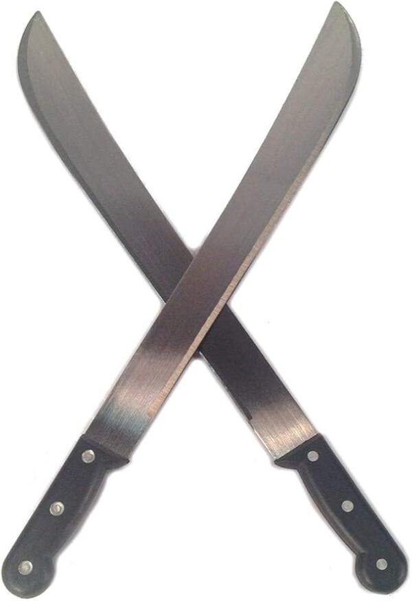 Set of 2 - Heavy Duty Machetes, 18" inch, Survival Knives for Home and Outdoors - Image 2