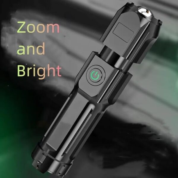 Rechargeable Flashlights 20,000 High Lumens, 1500M Long Throw Super Bright LED Small Powerful Tactical Flashlight with Memory Function, 6Modes Pocket Waterproof Flash Light for Camping,Emergency - Image 6