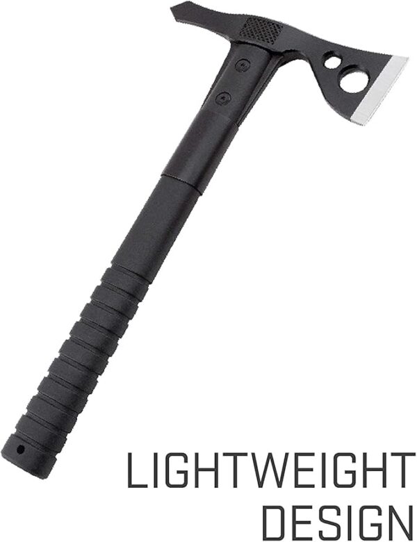 SOG FastHawk- Lighter, Faster, Agile Throwing Hatchet, Versatile Survival Tactical Axe for Competition Throwing and Camping, Hunting and Packing-Black (F06TN-CP) - Image 6