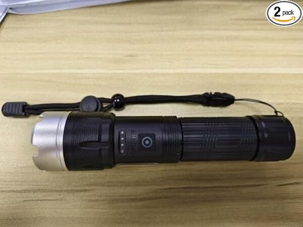 Cinlinso Flashlights High Lumens Rechargeable, 2 Pack 3000 Lumens Super Bright Flashlight, 7 Modes LED Flashlight, IPX7 Waterproof Powerful Flash Light for Home, Outdoor, Emergencies - Image 2