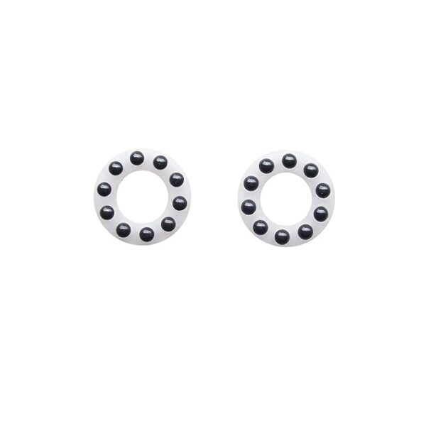 Folding Pocket Knives Bearing Ceramic Ball Pivot pin Washer, Nylon Gasket with Detent Beads Spacer,EDC Survival Knives Bearing Spacer Ring - Pack 2 Pieces