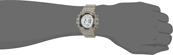 Casio Illuminator AE1500WH Series | 10-Year Battery | LED Backlight | 5-Alarms | 1/100 Sec Stopwatch | Men's Digital Watch - Image 4