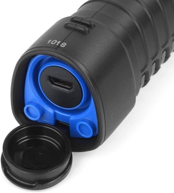 Universal Car & Home Emergency Work Light - COB LED Inspection Lamp with Rechargeable Battery - Ideal for Auto Repair & Home Maintenance(Black+Blue) - Image 3