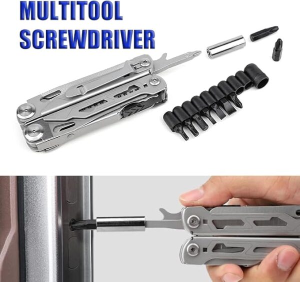 28-in-1 Multi-Tool Pliers â The Ultimate Survival & Repair Companion for Camping, Hiking & Everyday Tasks! - Image 6