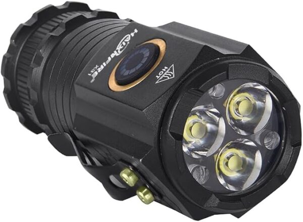 Outdoor camping Mini LED flashlight Type-C usb rechargeable powerful torch 5000 lumens floodlight 5 light mode Barbecue lamp working lamp Applicable EDC travel by walking Emergency Tactical Flashlight - Image 4